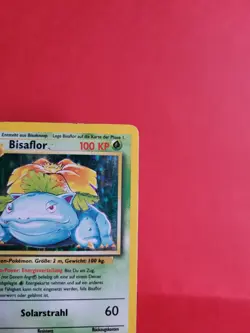 Pokemon Karte/card - Venusaur Bisaflor 15/102 Holo Base Set Very Good - Image 3