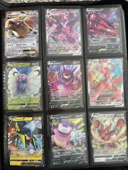 Pokemon card binder collection card lot-142 cards - Image 3
