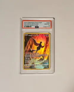 Galarian Articuno Crown Zenith SWSH282 PSA 10 Pokemon Black Star Promo Card #282 - Image 1