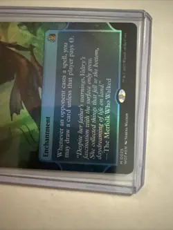 Foil Rhystic Study NM Wilds of Eldraine: Enchanting Tales (WOT) - Image 3