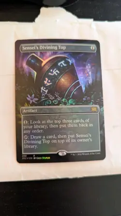 Sensei's Divining Top (Borderless) Double Masters 2022 Foil - Image 1
