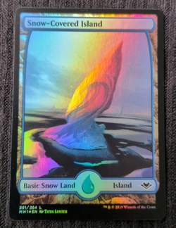 MTG Modern Horizons Snow Covered Island Modern Horizons Foil #251/254 - Image 1