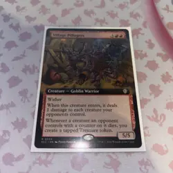 Magic the Gathering - Village Pillagers - Lorwyn Eclipsed - Extended Art - MTG - Image 1