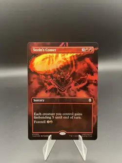 Sozin's Comet (0332) - Foil - Borderless M MTG Avatar: The Last Airbender NM - Image 1