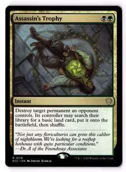 Assassin's Trophy 119 Commander: Lorwyn Eclipsed Normal NM - Image 1