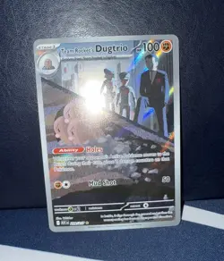 Pokemon TCG Team Rocket’s Dugtrio 239/217 Illustration Rare Ascended Heroes NM - Image 3