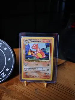 Charmeleon 1999 Base Set Unlimited WOTC Vintage Pokemon Card 24/102 MP - Image 2