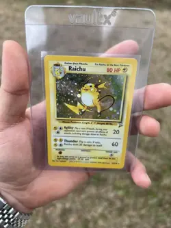 Pokemon TCG Raichu Holo Base Set 2 - Image 5