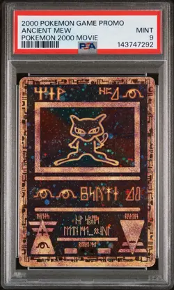 2000 Pokemon Game Ancient Mew Movie Promo (PSA 9) - Image 1
