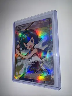 Lana 150/156 Sm-Ultra Prism Full Art Ultra Rare Holo Trainer Pokemon TCG - Image 1