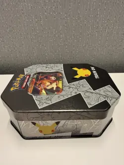 Pokemon TCG 25th Anniversary Celebrations Tin Lance's Charizard V Opened 820650809880 - Image 4