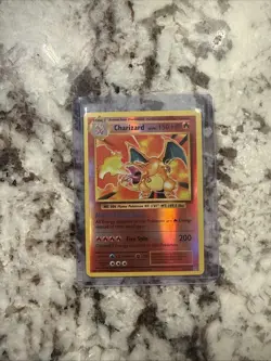 Pokemon TCG Charizard Evolutions Holo Rare Card 2016 11/108 - Image 1