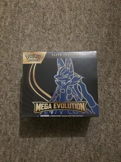Pokemon TCG Mega Evolution Lucario elite trainer box ETB Brand New and Sealed - Image 1