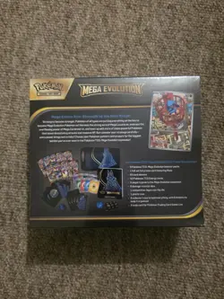 Pokemon TCG Mega Evolution Lucario elite trainer box ETB Brand New and Sealed - Image 2