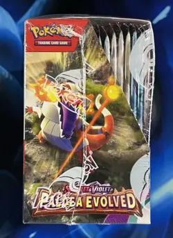 Pokemon 2023 Scarlet & Violet Paldea Evolved Booster Box TCG Nm M - Image 2