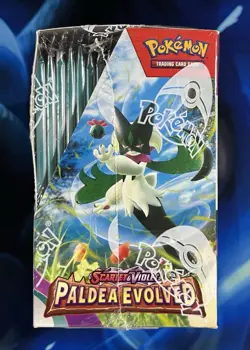 Pokemon 2023 Scarlet & Violet Paldea Evolved Booster Box TCG Nm M - Image 4
