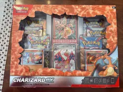 Pokemon Charizard ex Premium Collection Box - 6 Packs - Image 1