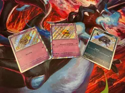Pokemon Paldean Fates Promo Set Fidough 69, Greavard 70, Maschiff 71 - Image 1