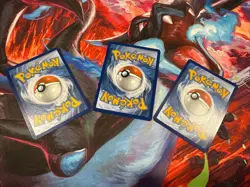 Pokemon Paldean Fates Promo Set Fidough 69, Greavard 70, Maschiff 71 - Image 2