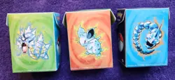 Pokemon Deck Boxes 1999 WOTC Venusaur Charizard Blastoise *NICE* - Image 2