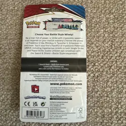 Pokemon Battle Styles TCG Charmander Promo Sealed Blister Booster Pack with Coin - Image 2