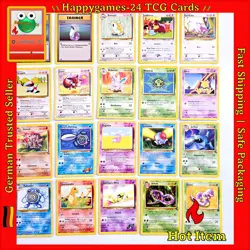 20x Pokemon Karten WOTC Sammlung gemischt div. Set TCG non Holo /T81 - Image 1