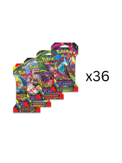 Pokemon Phantasmal Flames Sleeved Booster Pack Lot Of 36! CHASE THE ZARD! - Image 1