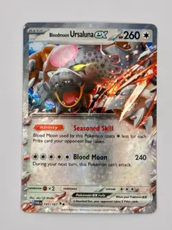 🇨🇦 Bloodmoon Ursaluna ex 141/167 Pokemon TCG Twilight Masquerade NM - Image 1