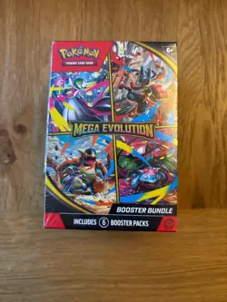 Pokemon TCG Mega Evolution Booster Bundle 6 Packs NEW & SEALED☘ - Image 1