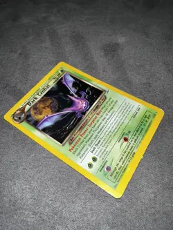 Pokemon Dark Crobat 2/105 Neo Destiny Unlimited Holo HP-Damaged - SWIRL - Image 4