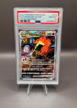 2022 POKEMON JPN SWORD & SHIELD VSTAR UNIVERSE FULL ART/CHARIZARD VSTAR PSA 10 - Image 1