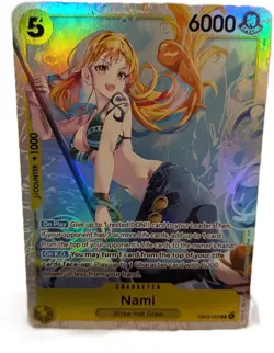 One Piece TCG English EB03 Heroines Edition SR Foil Card #053 Nami - Image 1
