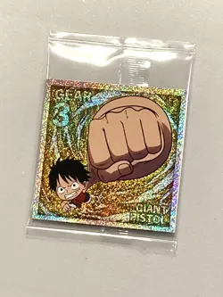 Monkey D Luffy - Gear 3 - SW6-24 GR One Piece Wafer Sticker - Image 1