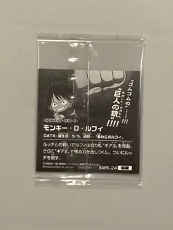 Monkey D Luffy - Gear 3 - SW6-24 GR One Piece Wafer Sticker - Image 2