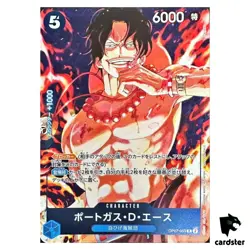 Portgas D Ace R OP07-053 [FOIL PAR] Standard Battle Prize One Piece Japanese - Image 1