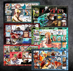 Playmat One Piece Enel CCG OPCG TCG Pad Trading Card Game Mat Free Bag hot - Image 3