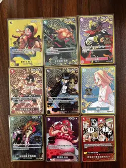 ONE PIECE Chinese Card Premium Card 2th Anniversary Premium Collection 9 Card NM - Image 1