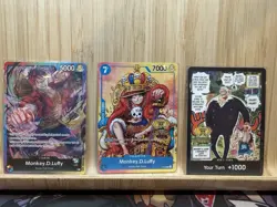 ONE PIECE 2ND ANNIVERSARY TOURNAMENT MONKEY D LUFFY P-043 Sealed Promo Pack - Image 3
