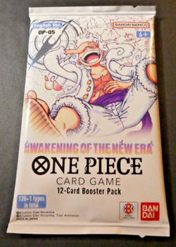 One Piece Awakening of the New Era Booster OP05 Card Sealed Pack English Carte - Image 1