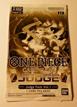One Piece English Booster Tournament Judge Pack Vol.1 Card Carte Booster Mint - Image 1