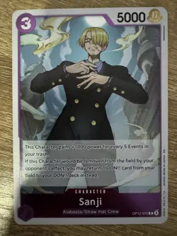 4 x One Piece TCG OP12-070 Rare (R) Sanji NM English (Playset) - Image 2