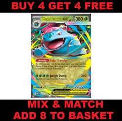 Mega Venusaur 003/132 Mega Evolutions MEG Near Mint Pokemon Card - Image 1