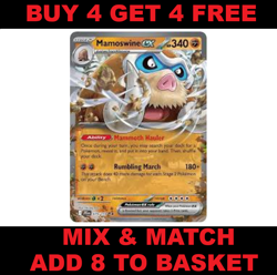 Mamoswine 079/159 Double Rare Journey Together Near Mint Pokemon Card - Image 1
