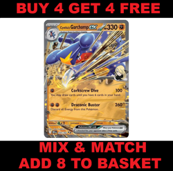 Cynthia's Garchomp 104/182 Destined Rivals DRI Near Mint Pokemon Card - Image 1