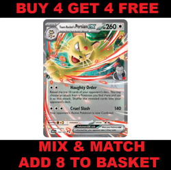 Team Rocket's Persian 150/182 Destined Rivals DRI Near Mint Pokemon Card - Image 1