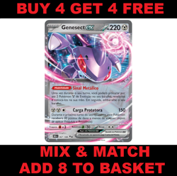 Genesect EX 067/086 Black Bolt B&W Near Mint Pokemon Card - Image 1