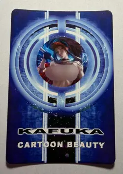 SEXY HEROINE WAIFU Akali LEAGUE OF LEGENDS ACG PREMIUM HOLO CARD NM - Image 2