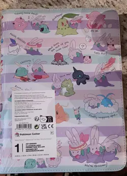 Pokemon Center Goomy Zip Binder 360 Card Capacity 9-Pocket for Pokemon TCG - Image 1