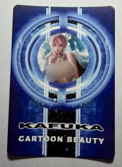 SEXY HEROINE WAIFU Lightning FINAL FANTASY ACG PREMIUM HOLO CARD NM - Image 2