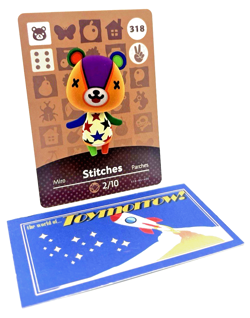 Animal Crossing Nintendo Amiibo - STITCHES #318 - Series 4 Authentic Card - Image 1